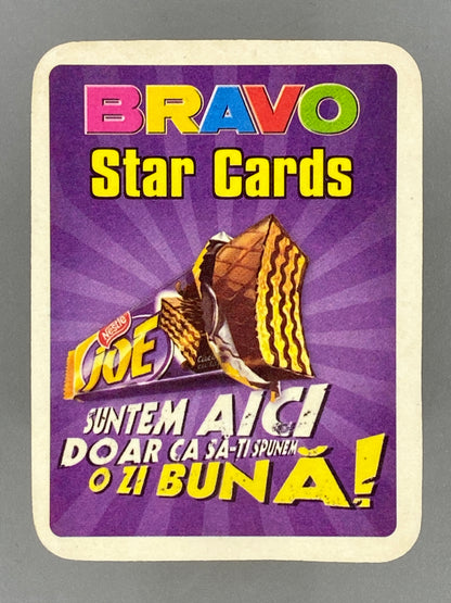 2004 Bravo Star Cards Enrique Iglesias King of Hearts Nestle Joe (Romania) (Music)