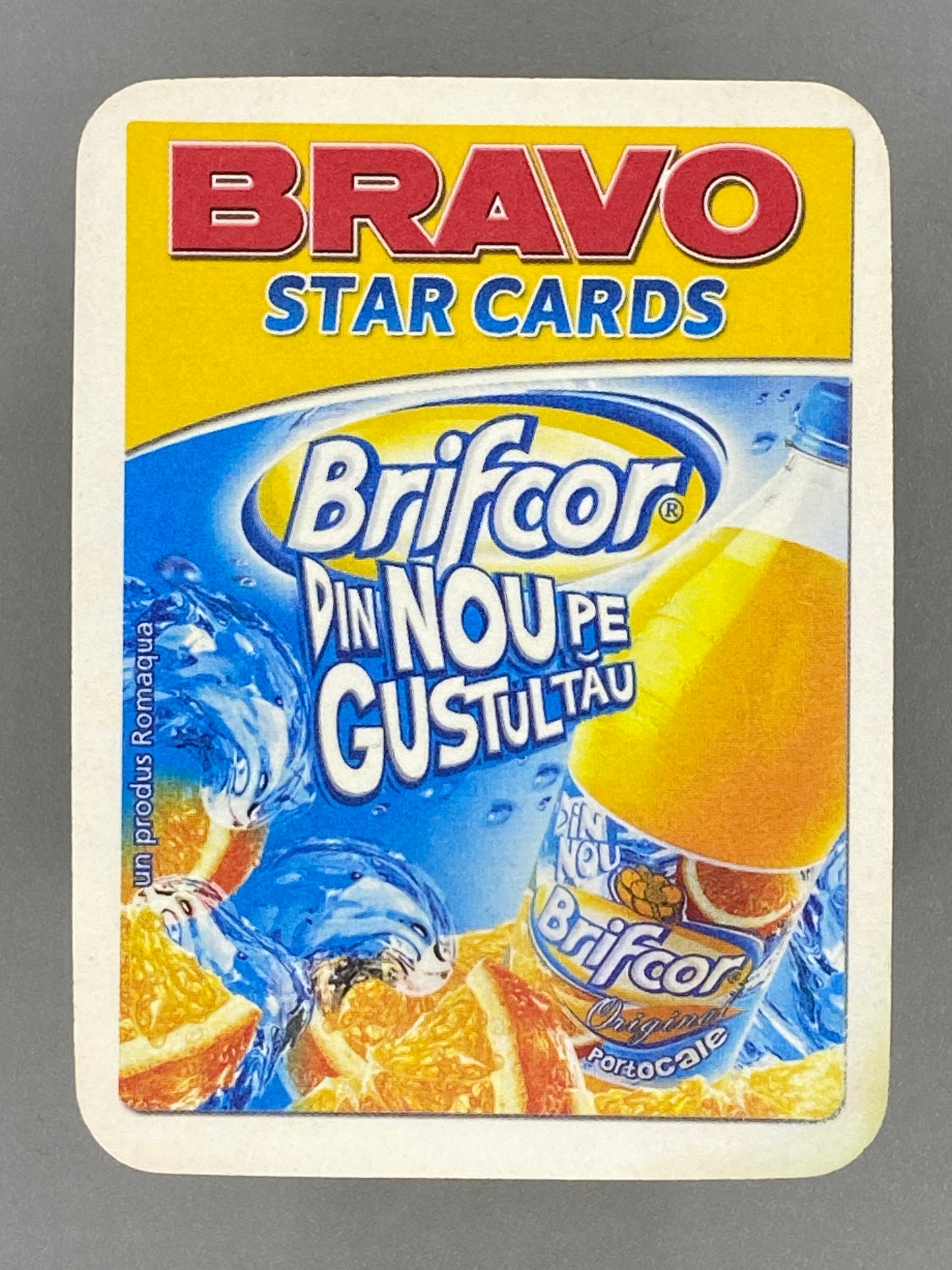 2007 Bravo Star Cards My Chemical Romance 3 of Diamonds Brifcor *READ* (Romania) (Music)