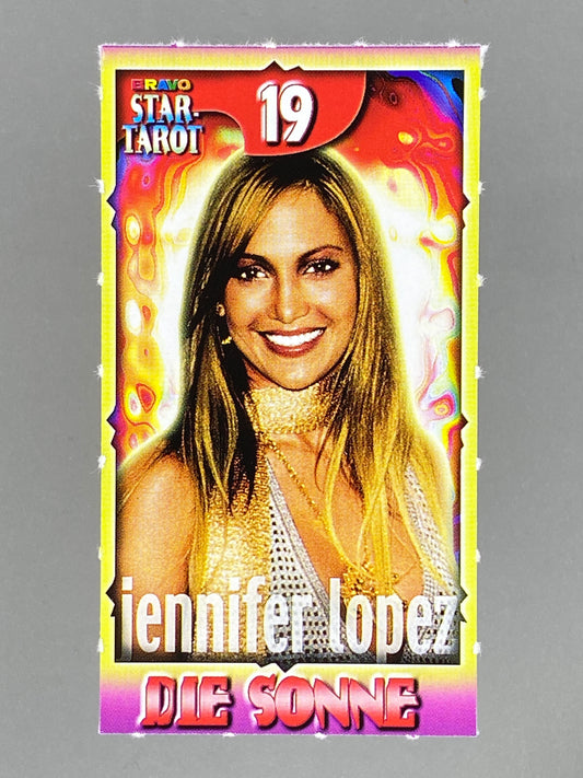 2000 Bravo Star Tarot #19 Jennifer Lopez Nr. 52 (Germany) (Music)