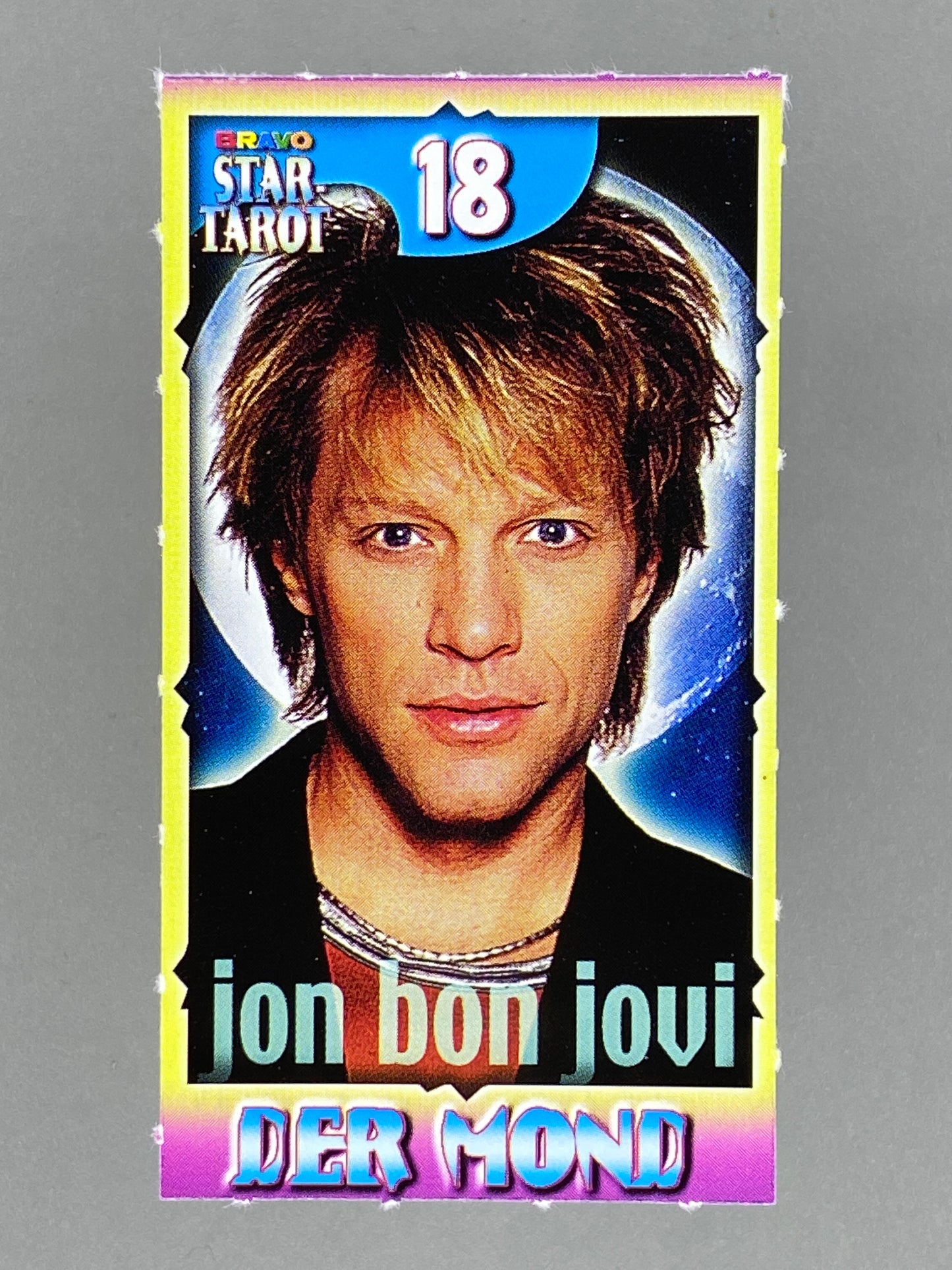 2000 Bravo Star Tarot #18 Jon Bon Jovi Nr. 52 (Germany) (Music)