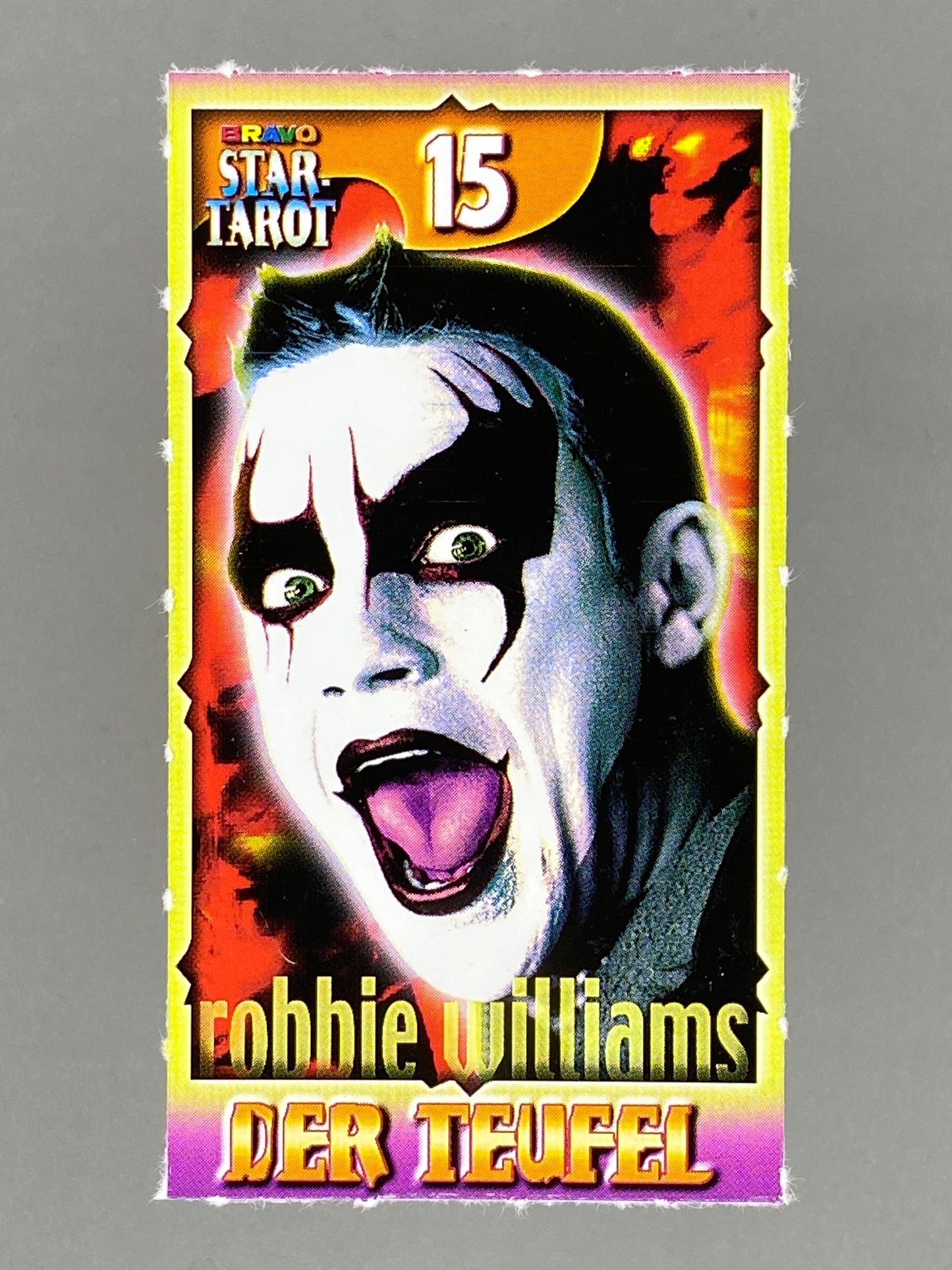 2000 Bravo Star Tarot #15 Robbie Williams Nr. 52 (Germany) (Music)