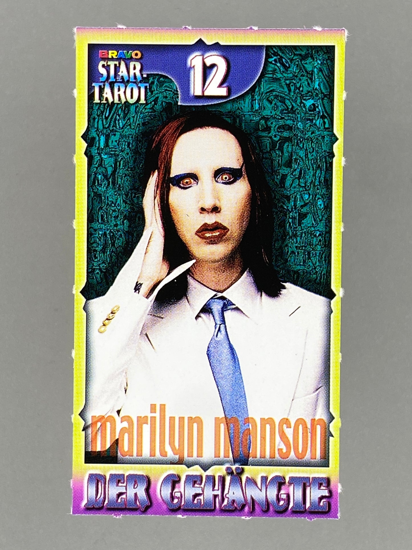 2000 Bravo Star Tarot #12 Marilyn Manson Nr. 52 (Germany) (Music)