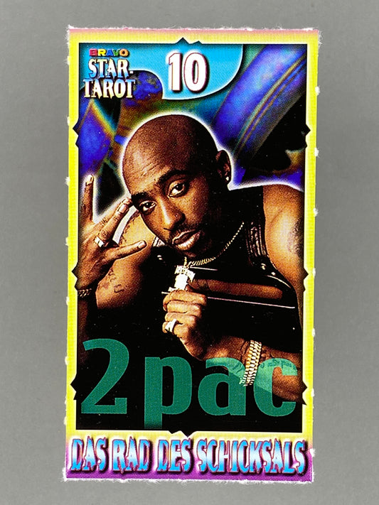 2000 Bravo Star Tarot #10 2-Pac - Tupac Nr. 52 (Germany) (Music)