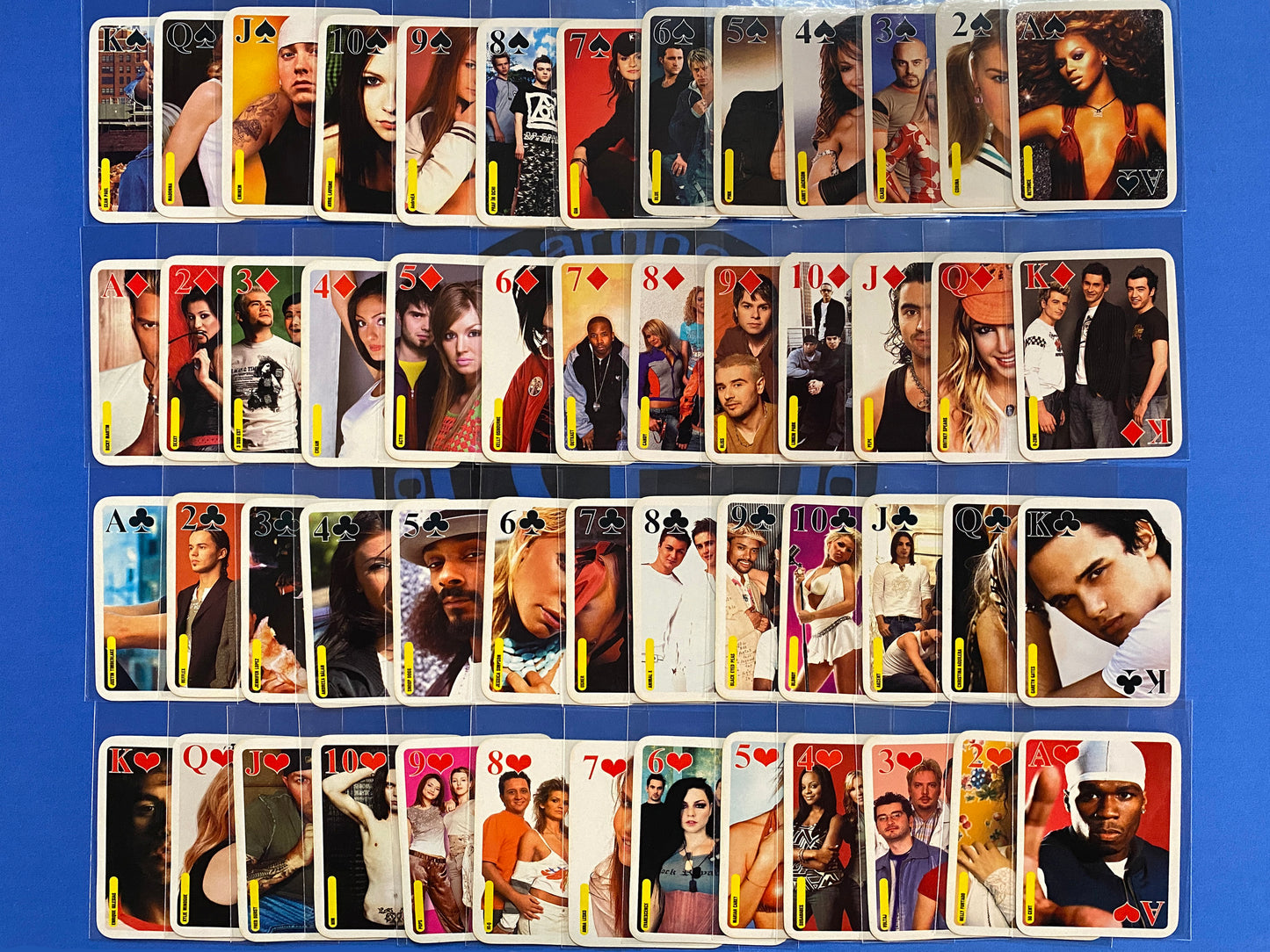 2004 Bravo Star Cards (Romania) Complete 54 Card Set (Music)