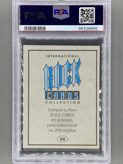 1994 Ultra Figus #50 Ian Lemmy Kilmister Intl Rock Cards Motorhead PSA 7 Pop 1 (Music)