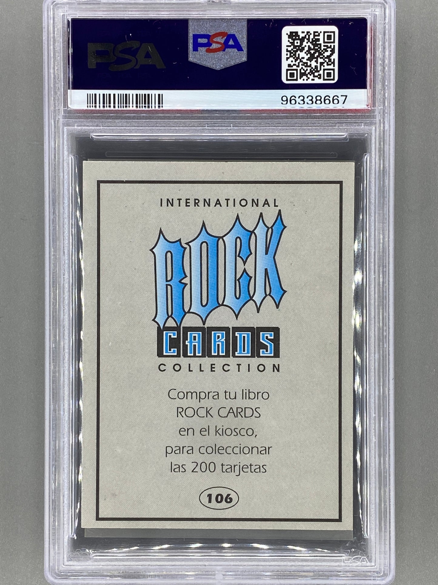 1994 Ultra Figus #106 Def Leppard Intl Rock Cards Collection PSA 8 Pop 1 (Music)