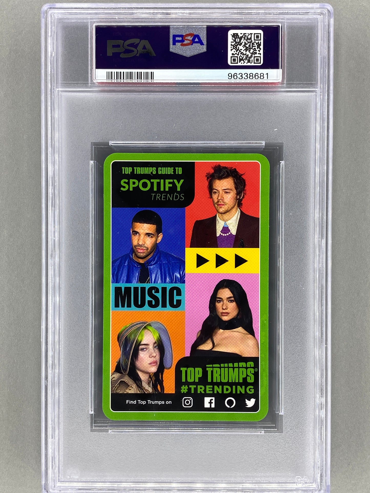 2022 Top Trumps Sabrina Carpenter Guide to Spotify Trends PSA 7 - Pop 4 (Music)