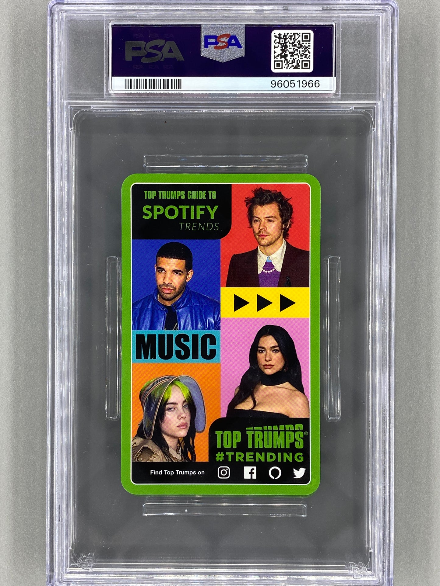 2022 Top Trumps Sabrina Carpenter Guide to Spotify Trends PSA 8 - Pop 4 (Music)