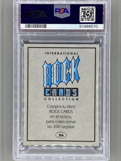 1994 Ultra Figus #36 KISS Intl Rock Cards PSA 9 Pop 1 (Music)