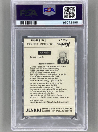 1966 Hellas Suosikki #77 The Beatles PSA 2 Pop 2 (Music)