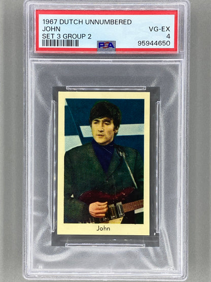 1967 Dutch Unnumbered John Set 3 Group 2 PSA 4 Pop 3 (Music)
