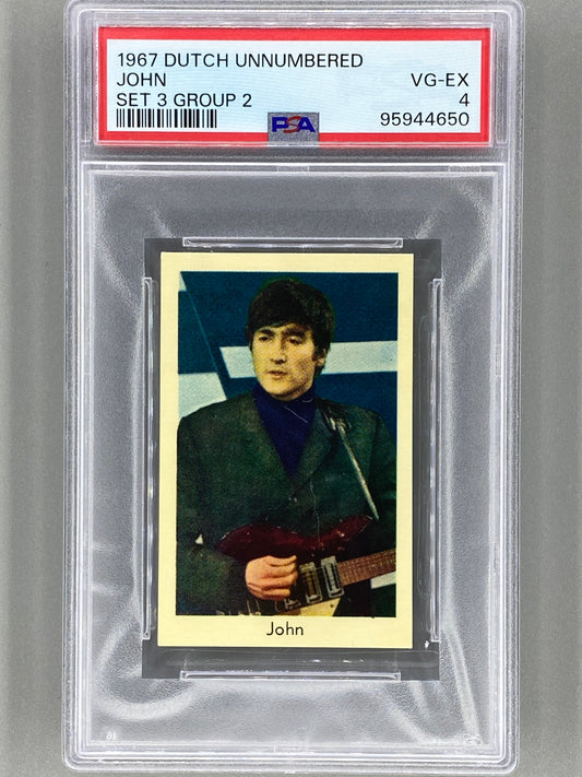 1967 Dutch Unnumbered John Set 3 Group 2 PSA 4 Pop 3 (Music)