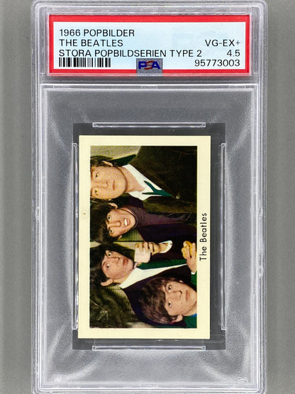 1966 Popbilder The Beatles Stora Popbildserien Type 2 PSA 4.5 Pop 1 (Music)