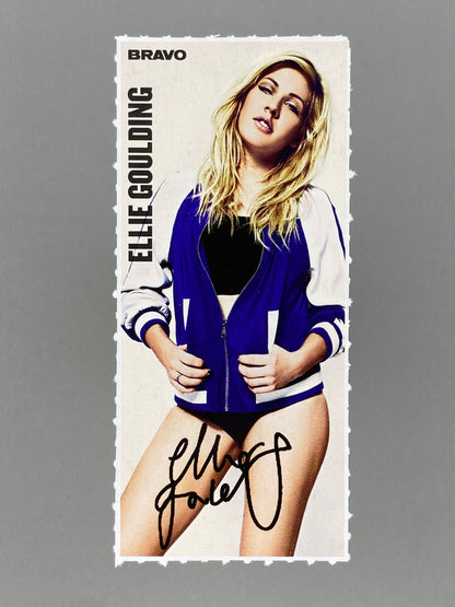 2014 Bravo Taylor Swift / Ellie Goulding Karta s Avtograf (Bulgaria) (Music)
