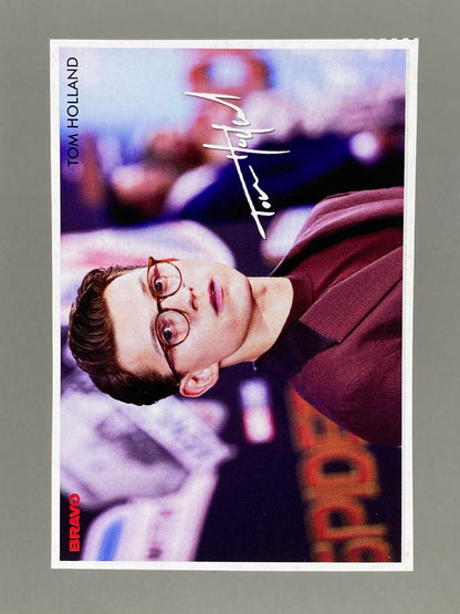 2019 Bravo Billie Eilish / Tom Holland Karta s Avtograf (Bulgaria) (Music)