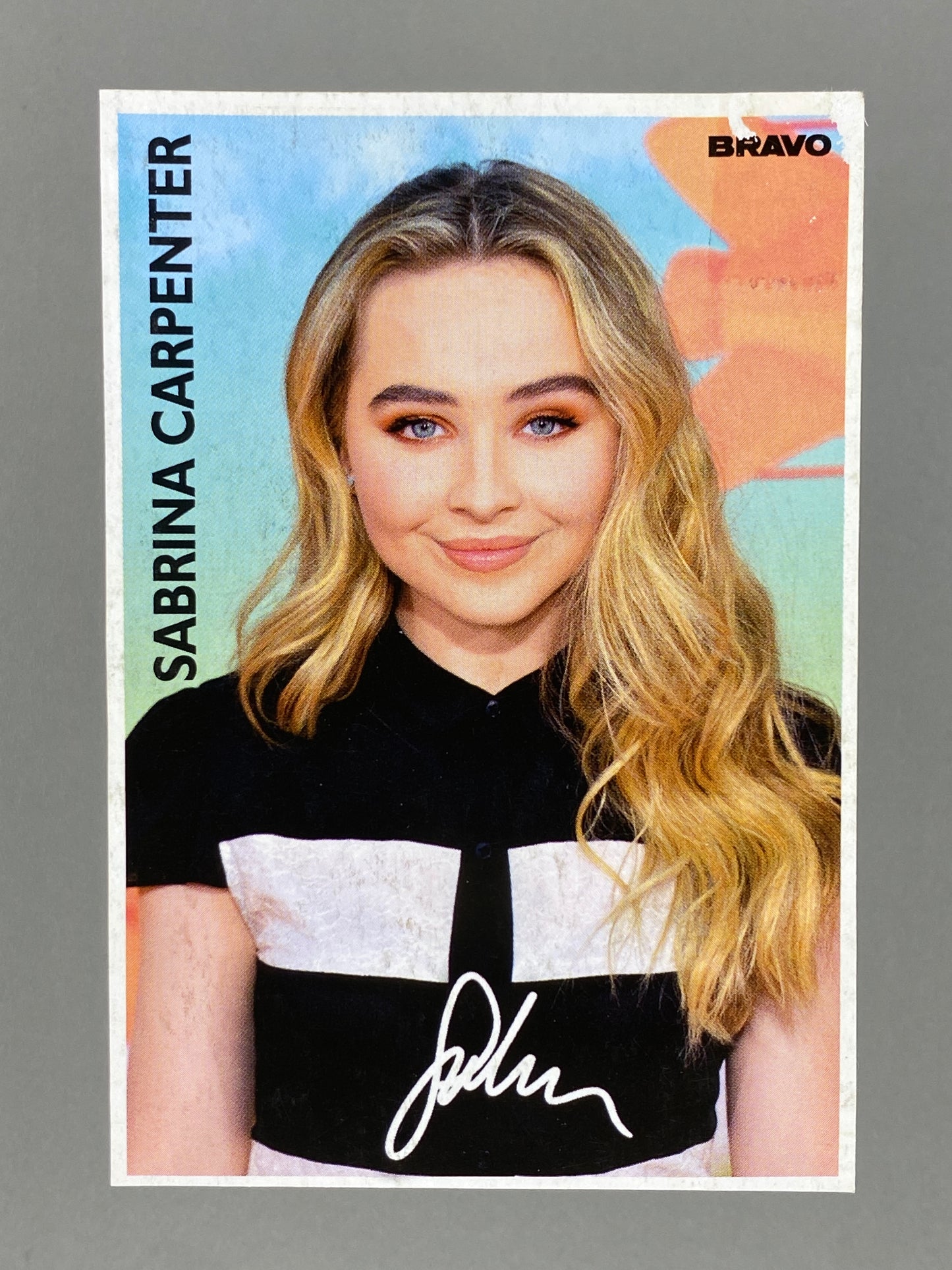 2016 Bravo Sabrina Carpenter/ Ivan i Nadya Karta s Avtograf (Bulgaria) (Music)