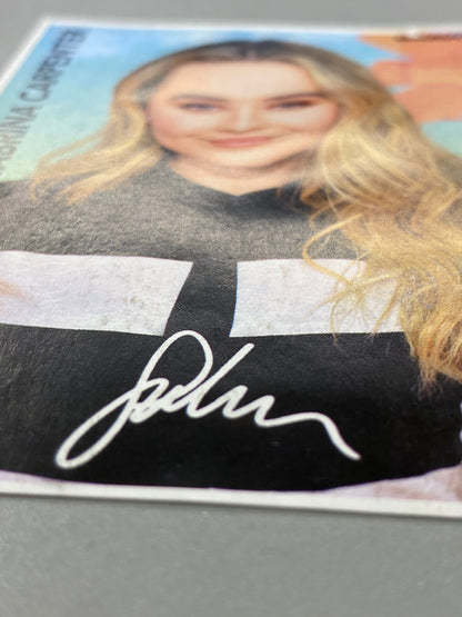 2016 Bravo Sabrina Carpenter/ Ivan i Nadya Karta s Avtograf (Bulgaria) (Music)