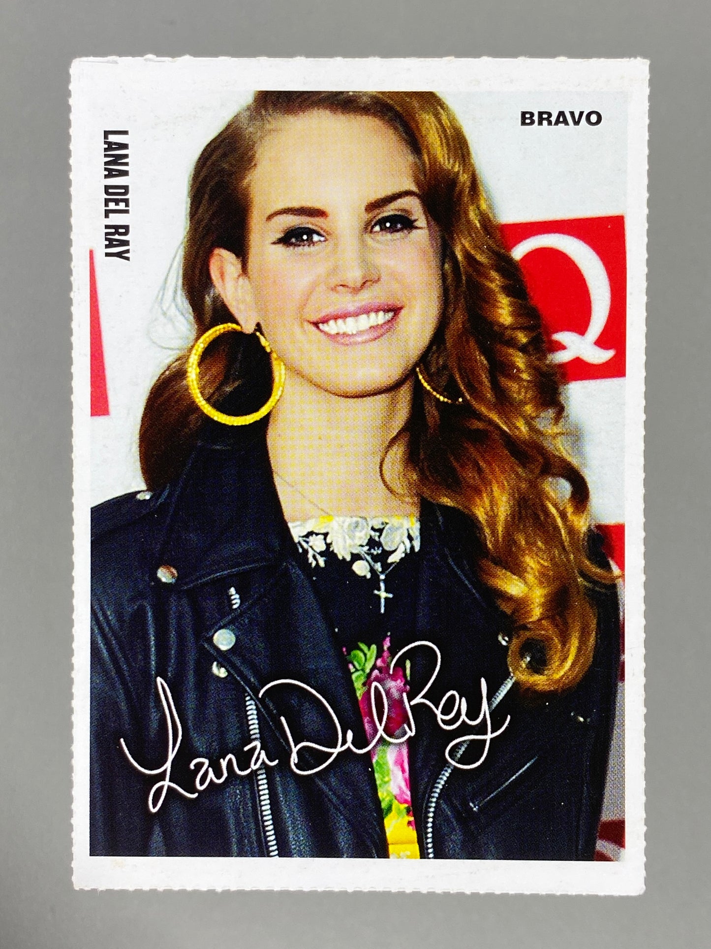 2013 Bravo Lana Del Ray / Ariana Grande Karta s Avtograf (Bulgaria) (Music)