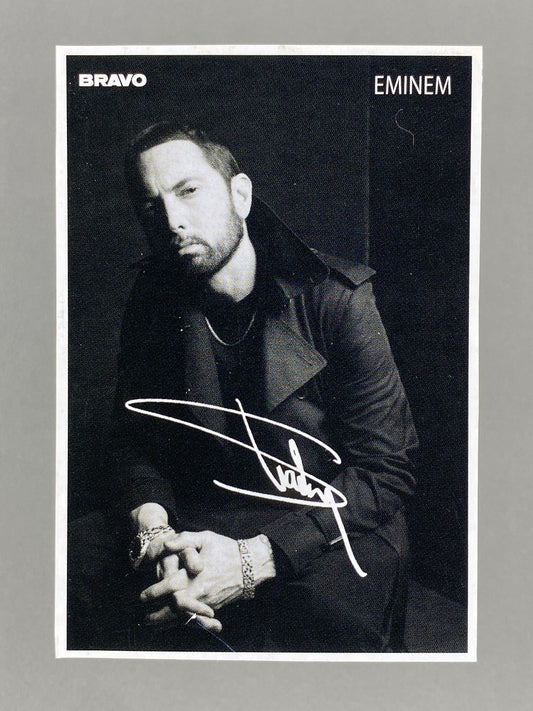 2019 Bravo Eminem / Cardi B Karta s Avtograf (Bulgaria) (Music)