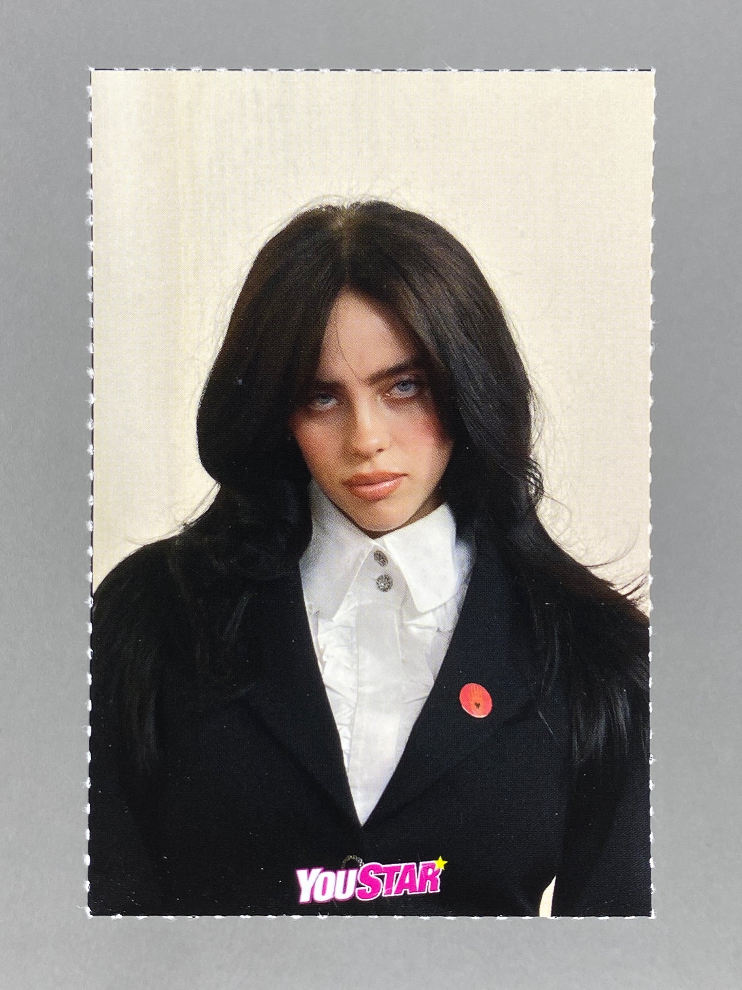 2024 YouStar Billie Eilish Carte de relevé Statement Card (France) (Music)