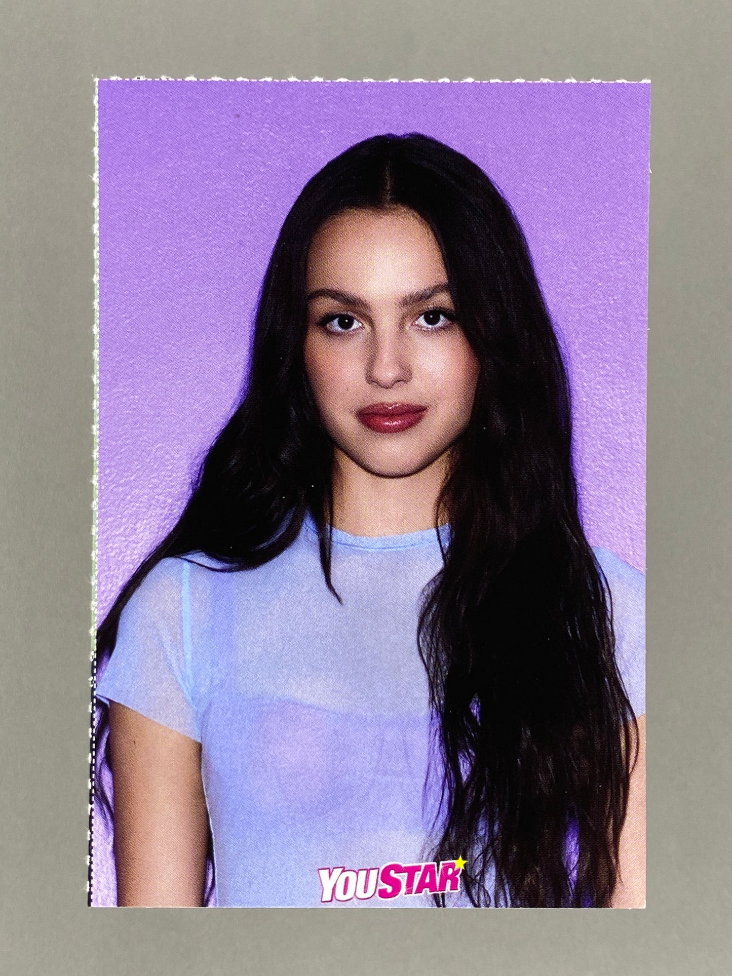 2024 YouStar Olivia Rodrigo Carte de relevé Statement Card (France) (Music)