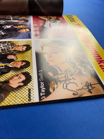 2009 Bravo Nr 12 Magazine Taylor Swift - w/ Complete 32 Card Insert Lot (Germany) (Music)