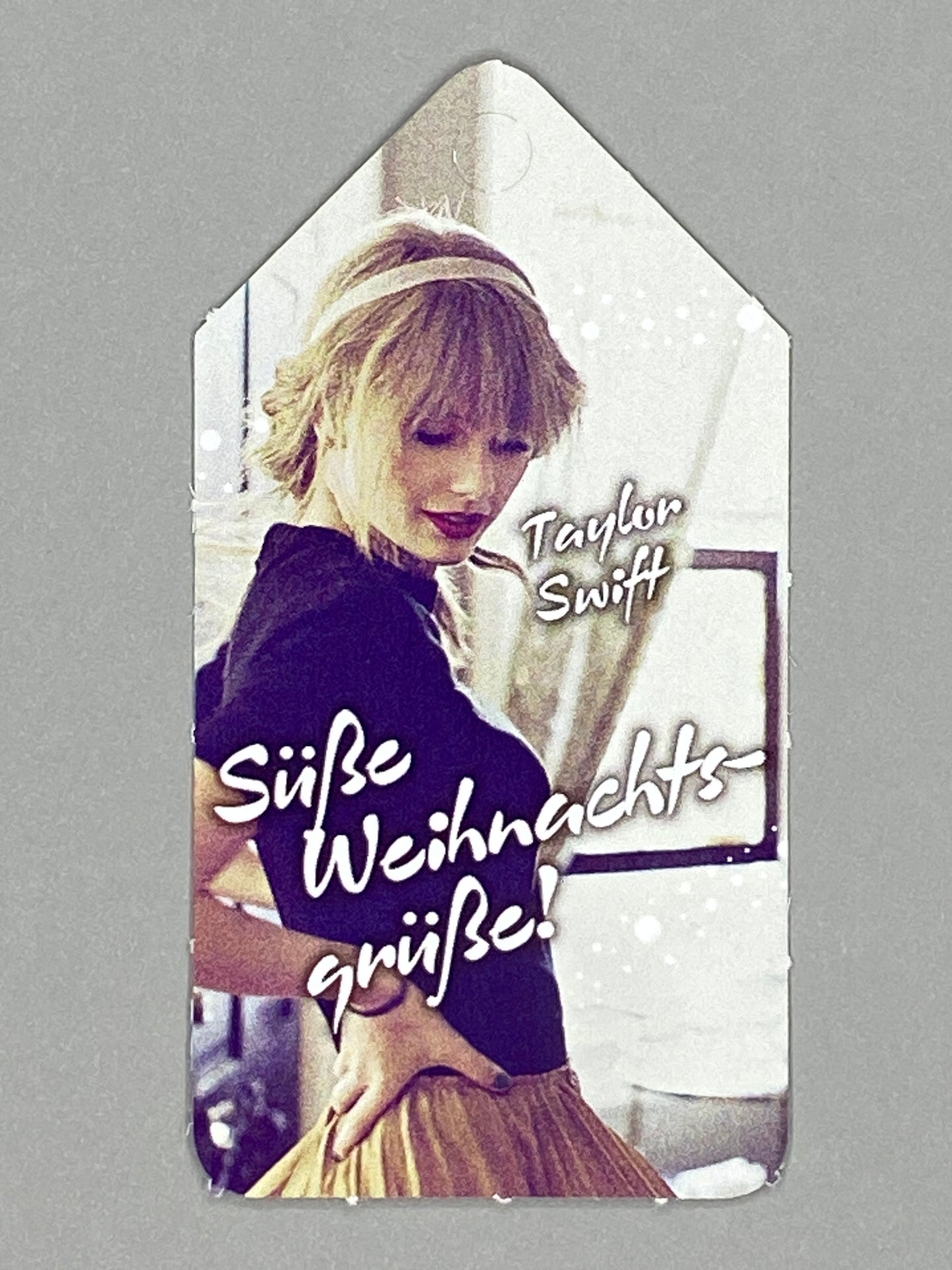 2010 Bravo Taylor Swift Weihnachte Geschenk Anhanger Card (Germany) (Music)