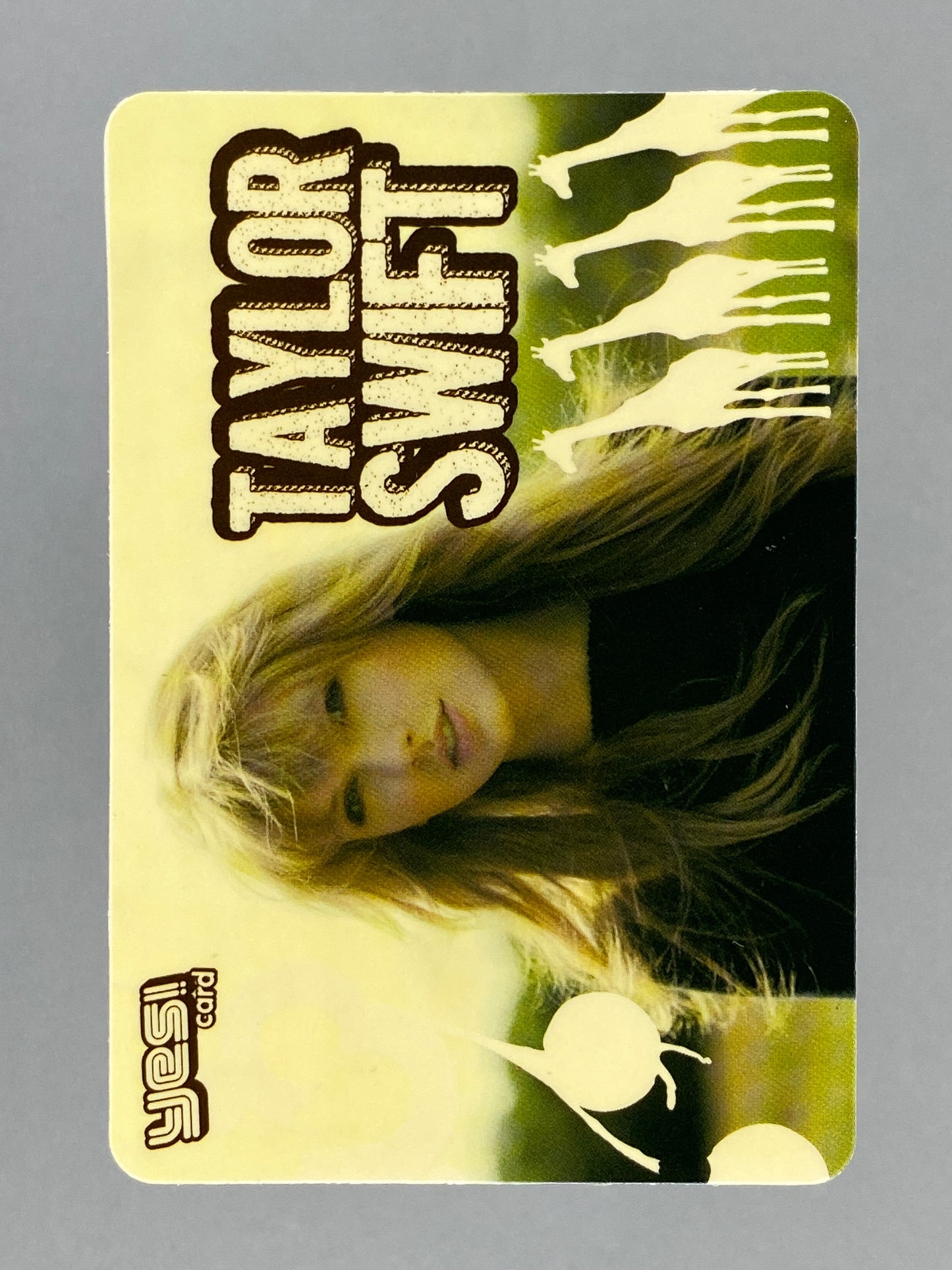 c 2012-2014 Yes! Card #9186L Taylor Swift Luminous Hong Kong (Music)