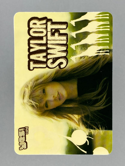 c 2012-2014 Yes! Card #9186L Taylor Swift Luminous Hong Kong (Music)
