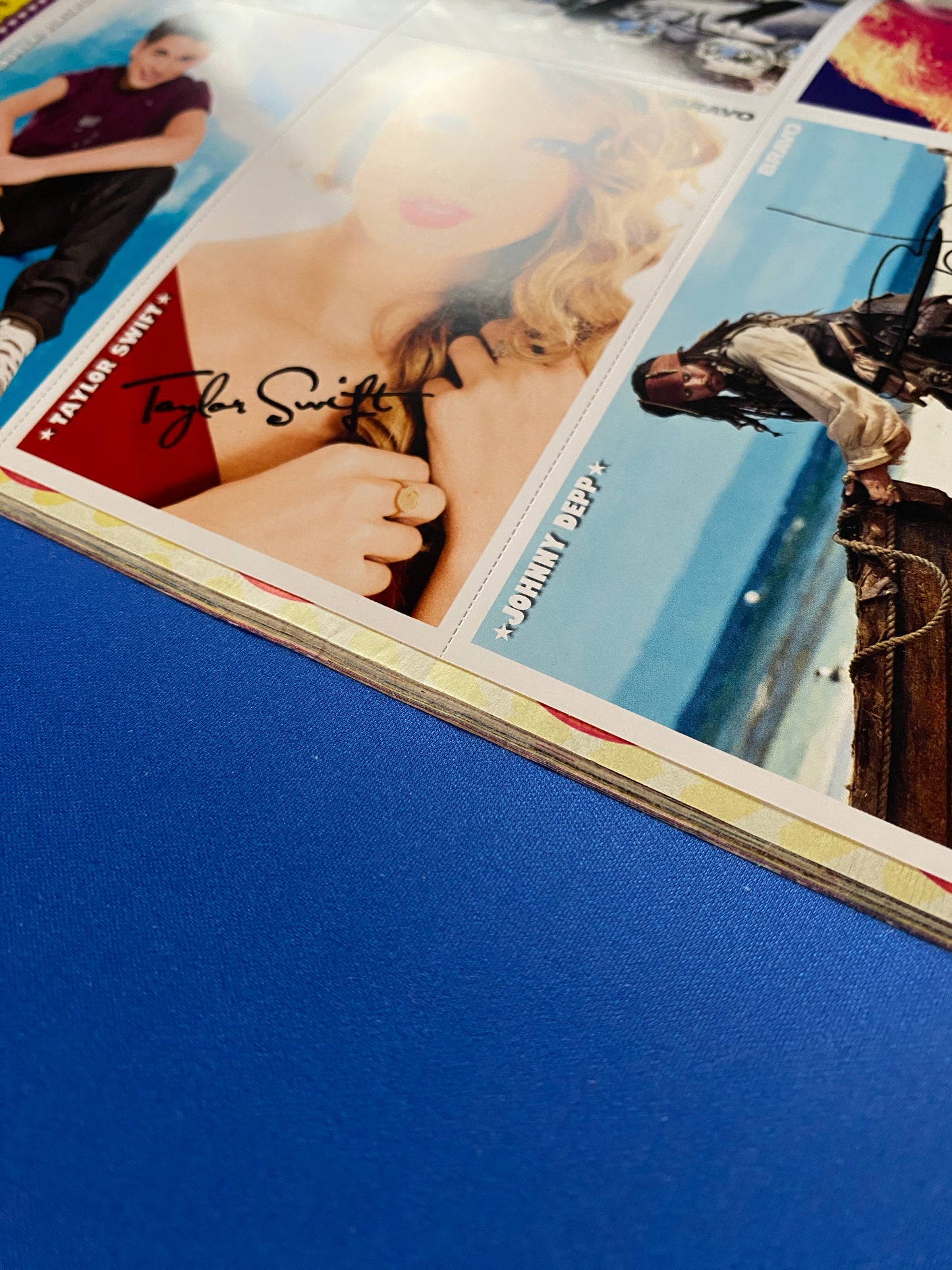 2011 Bravo Nr 07 Magazine Taylor Swift - w/ Complete 32 Card Insert Lot (Germany) (Music)