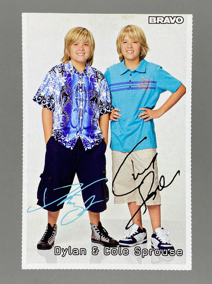 2008 Bravo Amy Winehouse / Sprouse Twins Autogramm Karten (Germany) (Music)
