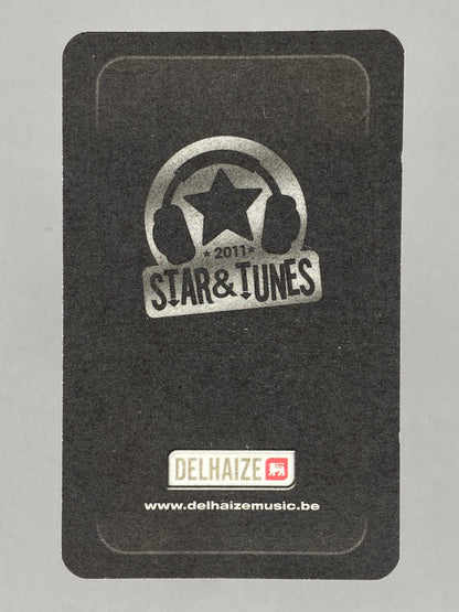2011 Delhaize Taylor Swift Fearless Star & Tunes Sticker (Belgium) (Music)