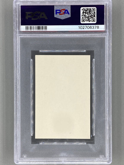 1980 Popbilder #525 Elvis Costello Med Punkt V PSA 8 Pop 1 (Music)