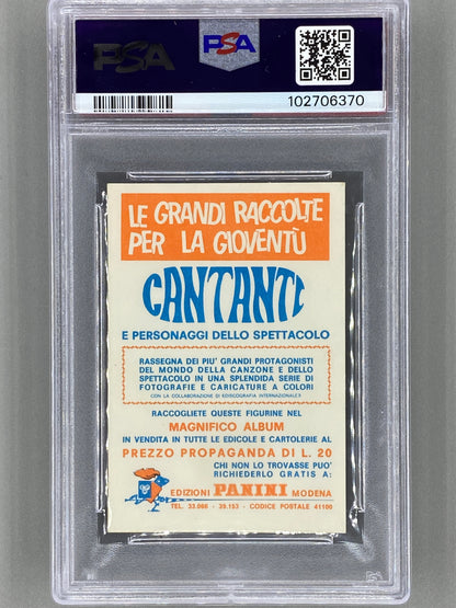 1968 Panini #203 The Kinks Cantanti PSA 4 - Pop 2 (Music)