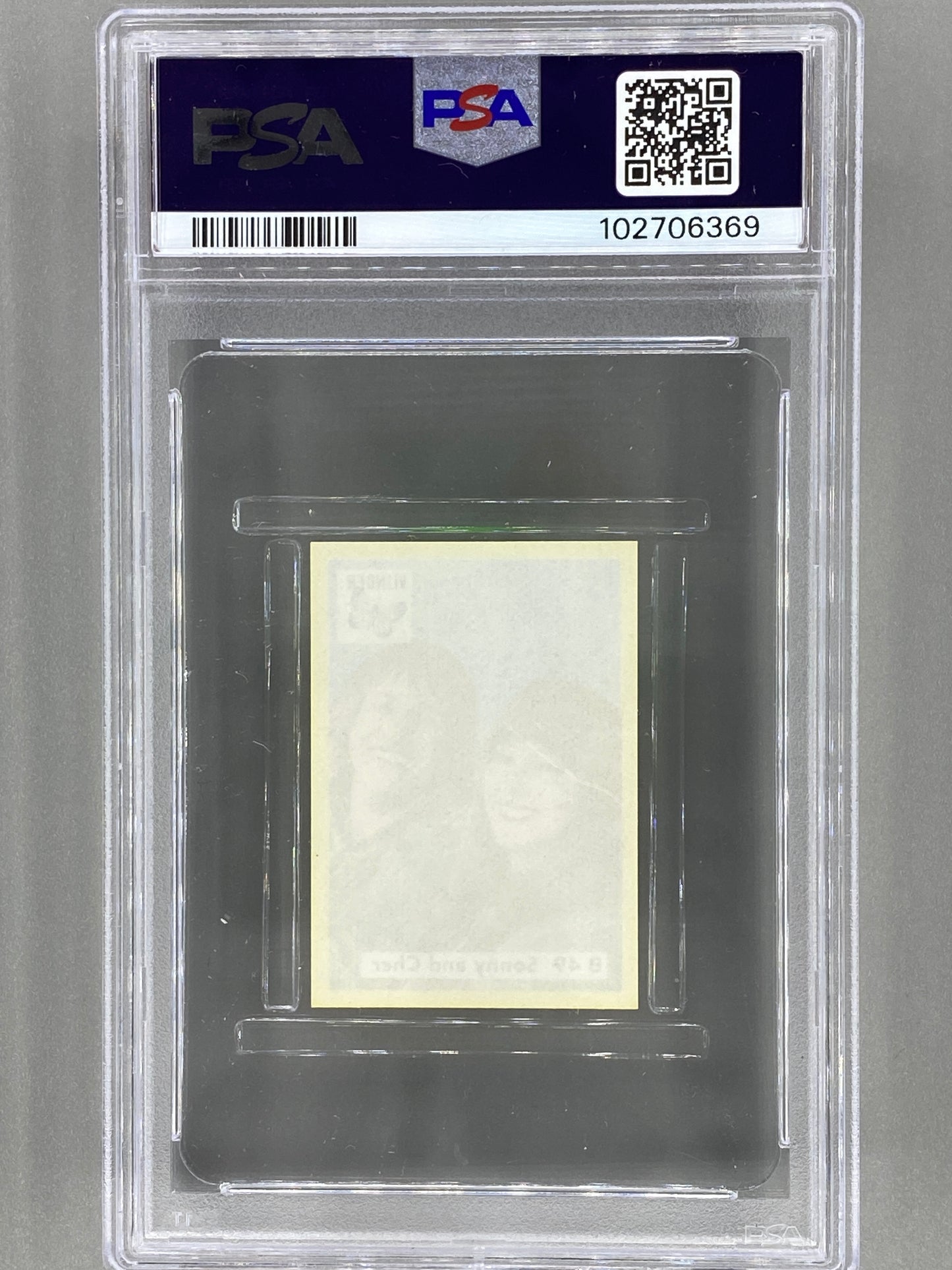 1965 Vlinder #B49 Sonny and Cher Match Cover H/C PSA 6 Pop 1 (Music)