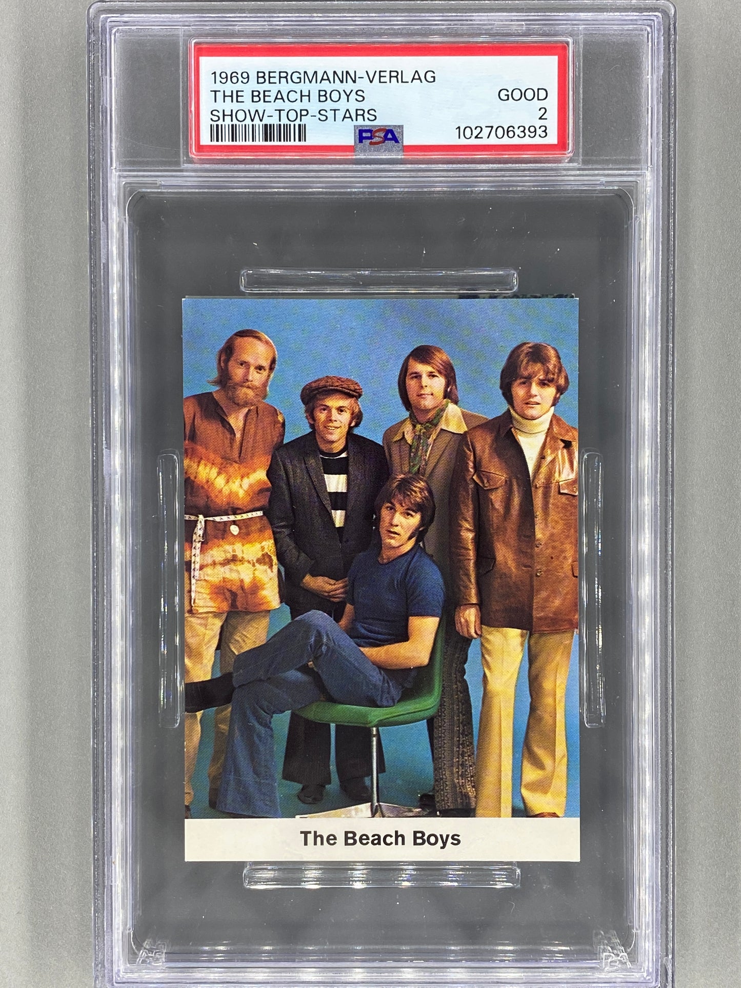 1969 Bergmann-Verlag The Beach Boys Show Top Stars PSA 2 - Pop 2 (Music)