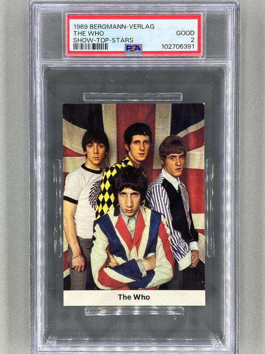 1969 Bergmann-Verlag The Who Show Top Stars PSA 2 - Pop 1 (Music)