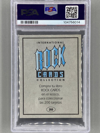 1994 Ultra Figus #30 Megadeth Intl Rock Cards PSA 5 Pop 1 (Music)