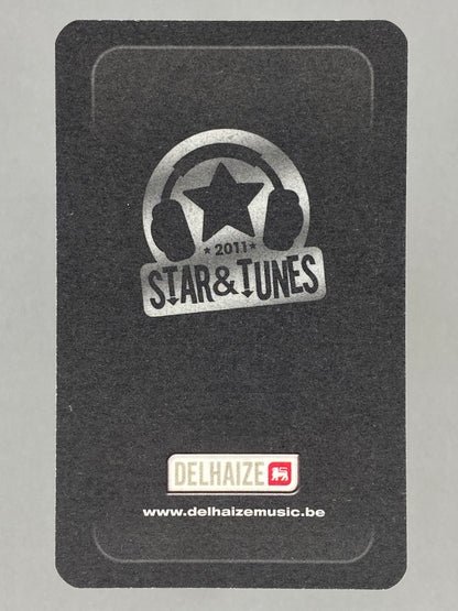 2011 Delhaize Miley Cyrus TTOOL Star & Tunes Sticker (Belgium) (Music)