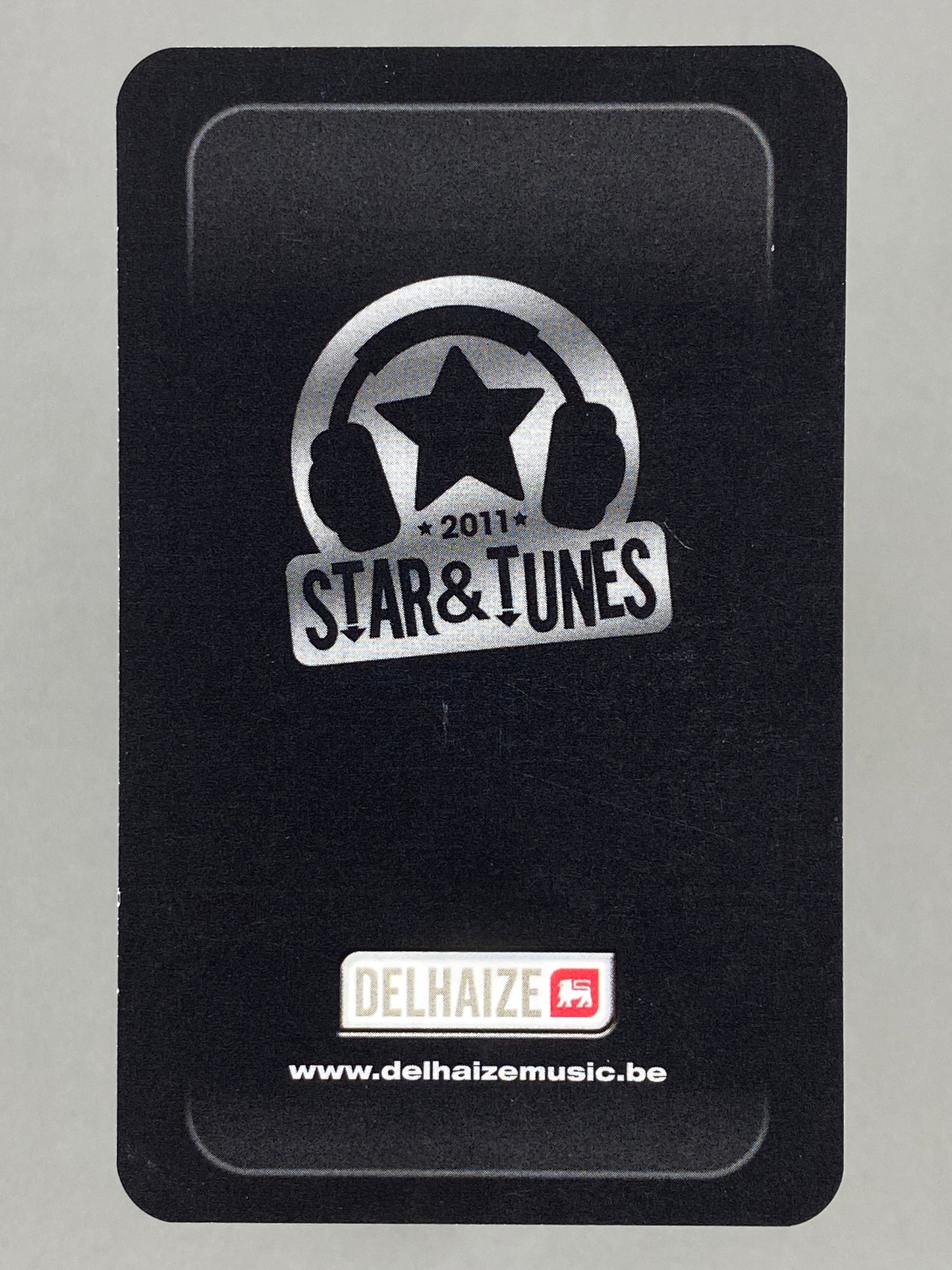 2011 Delhaize #76 Enrique Iglesias Greatest Hits Star & Tunes Card (Belgium) (Music)