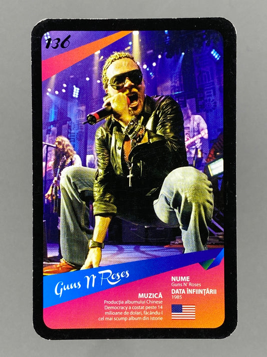 2012 Universal Music #136 Guns N Roses Mega Music (Romania) (Music)