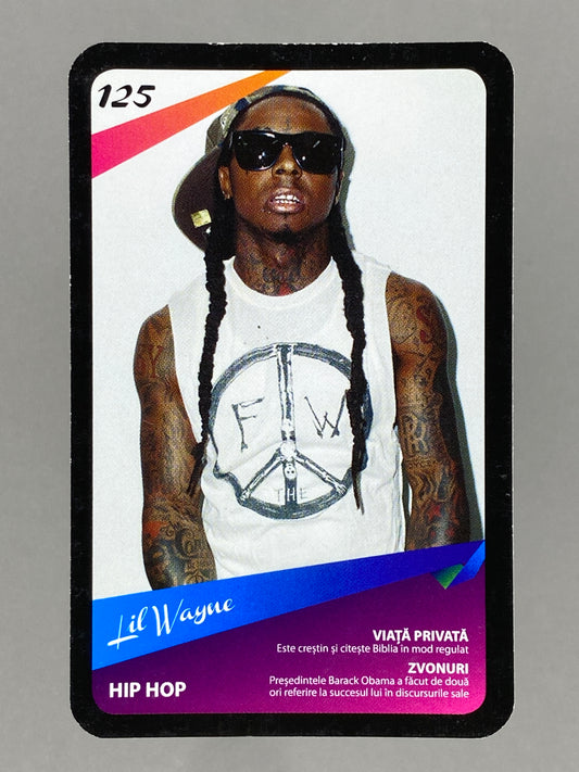 2012 Universal Music #125 Lil Wayne Mega Music (Romania) (Music)