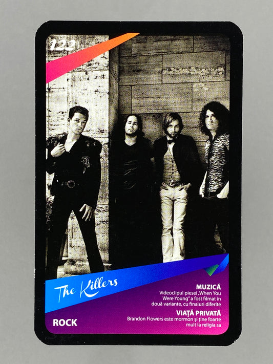 2012 Universal Music #122 The Killers Mega Music (Romania) (Music)