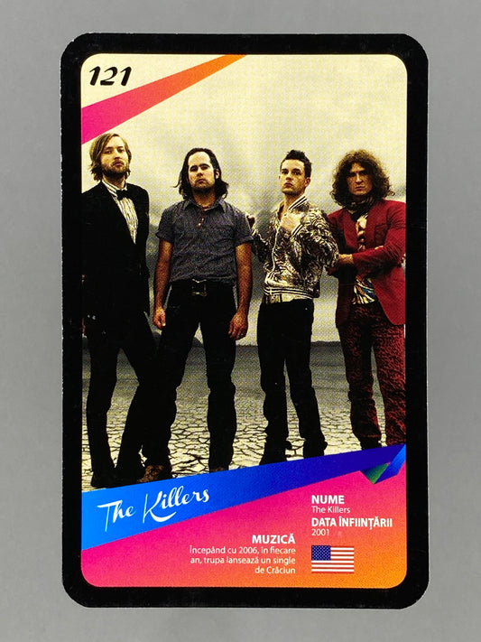 2012 Universal Music #121 The Killers Mega Music (Romania) (Music)