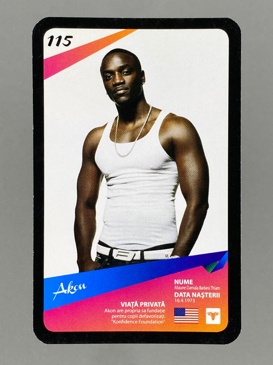 2012 Universal Music #115 Akon Mega Music (Romania) (Music)