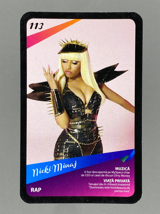 2012 Universal Music #113 Nicki Minaj Mega Music (Romania) (Music)
