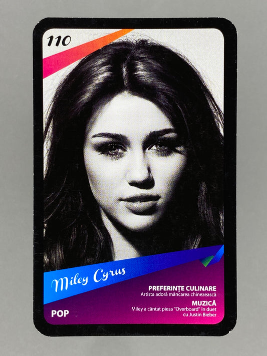 2012 Universal Music #110 Miley Cyrus Mega Music (Romania) (Music)
