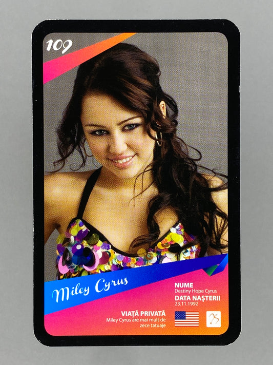 2012 Universal Music #109 Miley Cyrus Mega Music (Romania) (Music)