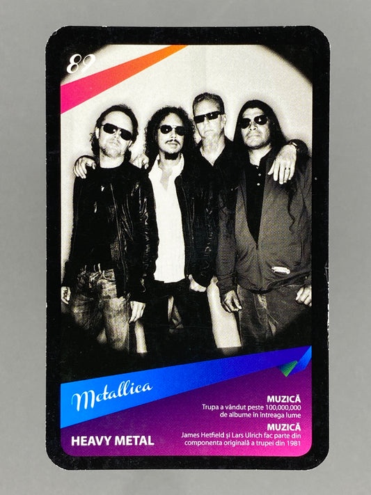 2012 Universal Music #89 Metallica Mega Music (Romania) (Music)