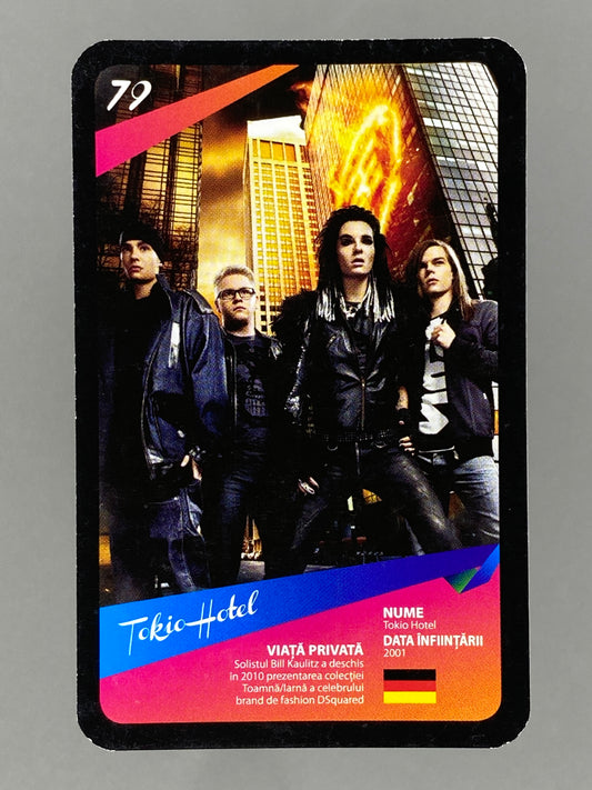 2012 Universal Music #79 Tokio Hotel Mega Music (Romania) (Music)